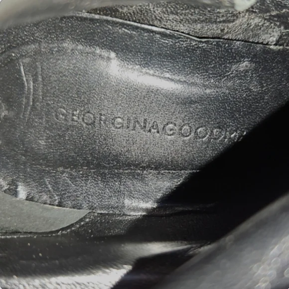 GEORGINA GOODMAN | Knee High Leather Boots in Size EU 40.5 / US 10 - Picture 6 of 6